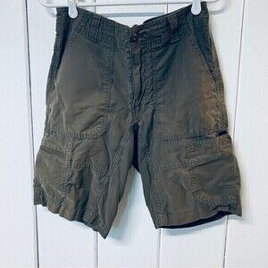 Eddie Bauer Men’s‎ Cargo Shorts, Size 30, Green